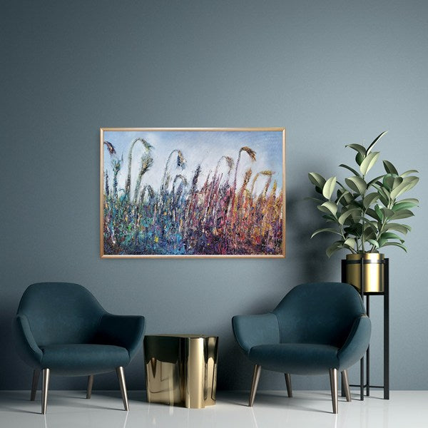 Vesna Sket, Field 2, 70 x 100 cm