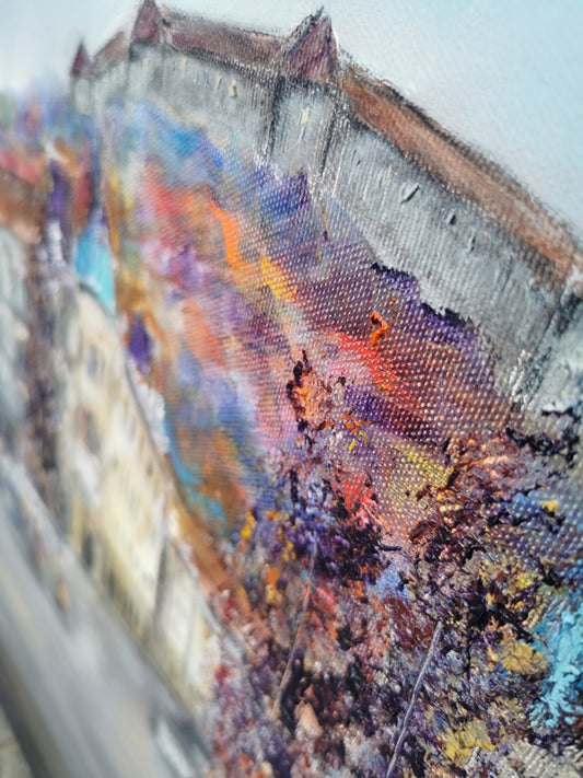 Vesna Sket, Ljubljana Tromostovje 1, 70 x 100 cm