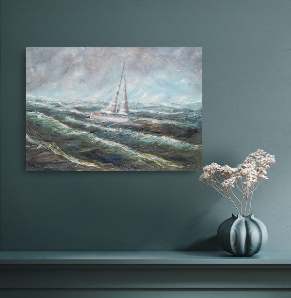 Vesna Sket, Sea 1, 70 x 100 cm