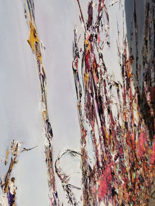 Vesna Sket, Trave 1, 100 x 140 cm