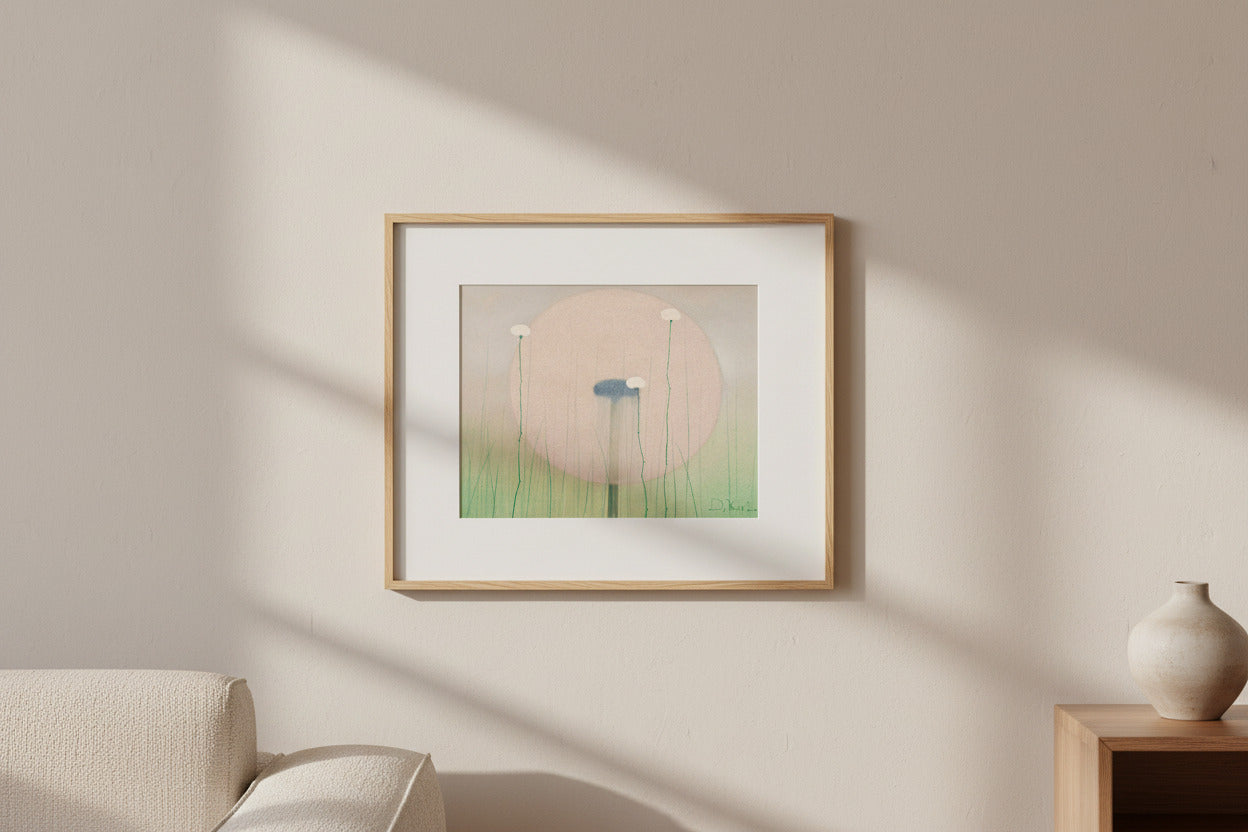 Drago Kos, Dandelion, 50 x 35 cm, 2024