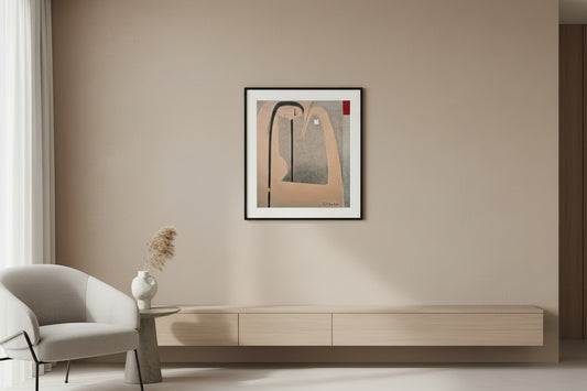 Drago Kos, Grace In Stillness 1, 35 x 35 cm, 2020