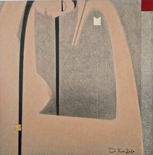 Drago Kos, Grace In Stillness 1, 35 x 35 cm, 2020