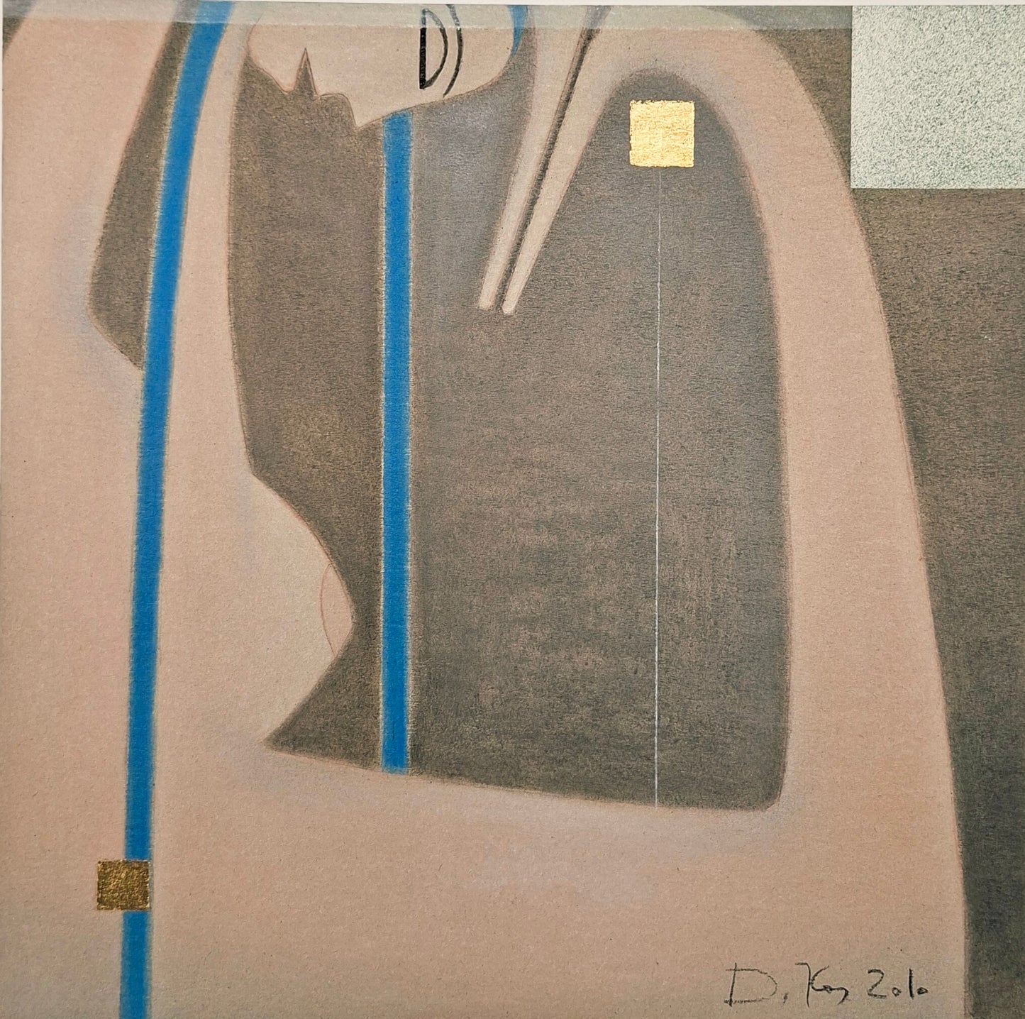 Drago Kos, Grace In Stillness 2, 35 x 35 cm, 2010