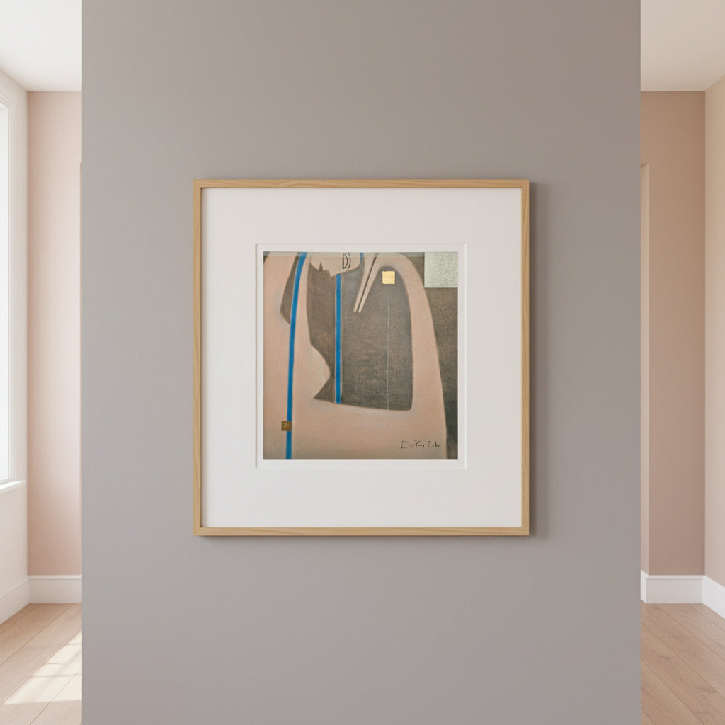 Drago Kos, Grace In Stillness 2, 35 x 35 cm, 2010