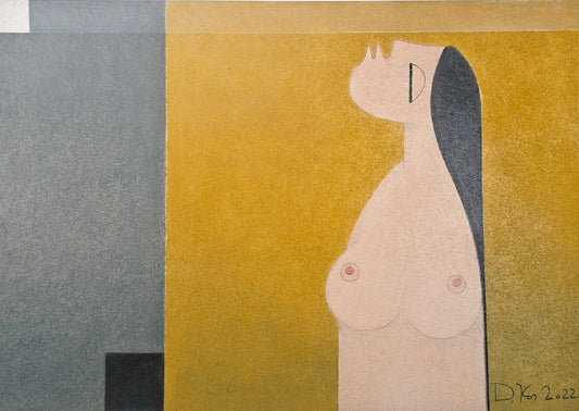 Drago Kos, Radient Calm, 50 x 35 cm, 2022