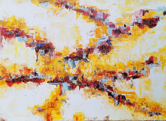 Vesna Sket, Crossing, 100 x 140 cm