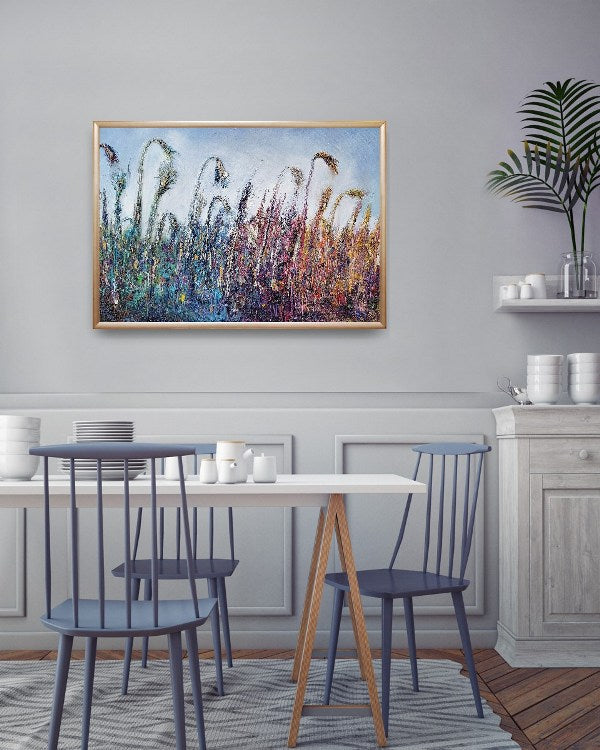 Vesna Sket, Field 2, 70 x 100 cm