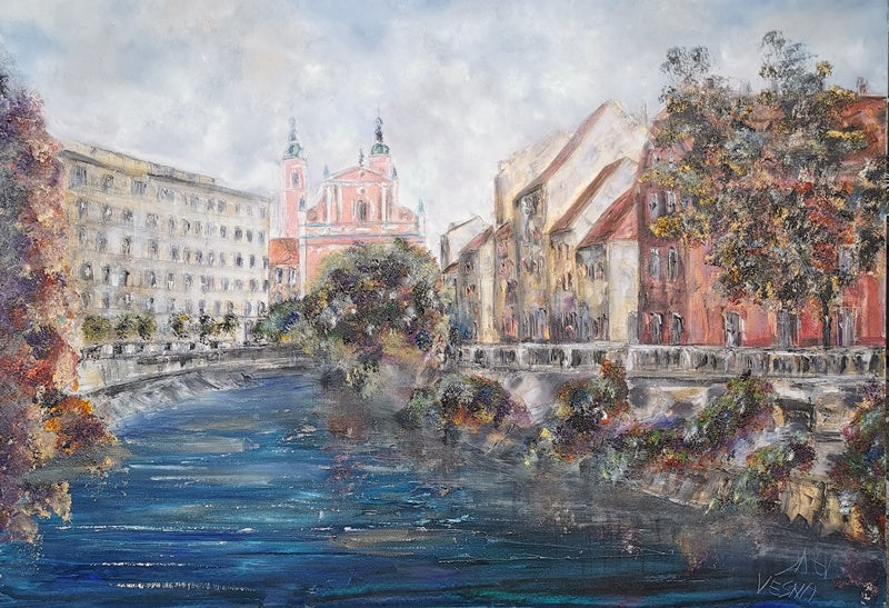 Vesna Sket, Ljubljana 1, 70 x 100 cm