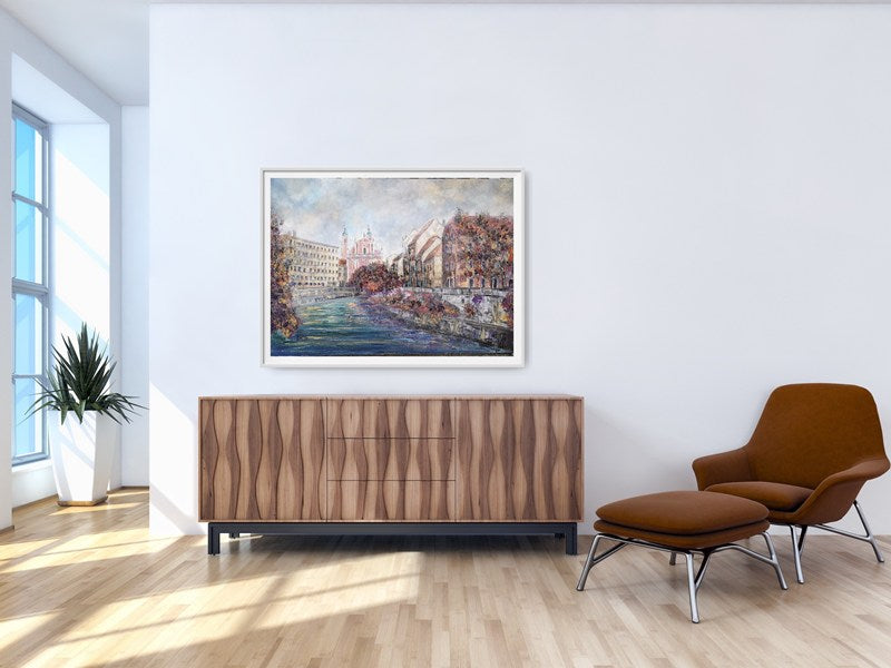 Vesna Sket, Ljubljana 1, 70 x 100 cm