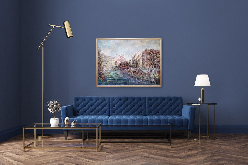 Vesna Sket, Ljubljana 2, 70 x 100 cm
