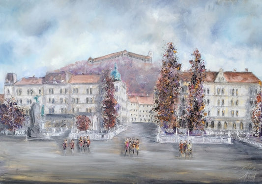 Vesna Sket, Ljubljana 3, 70 x 100 cm