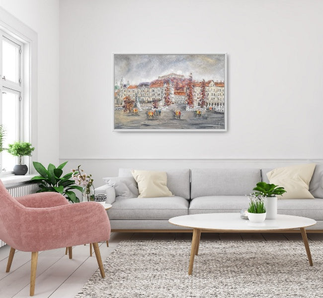 Vesna Sket, Ljubljana 4, 70 x 100 cm