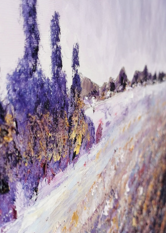Vesna Sket, Moje Polje 1, 100 x 140 cm