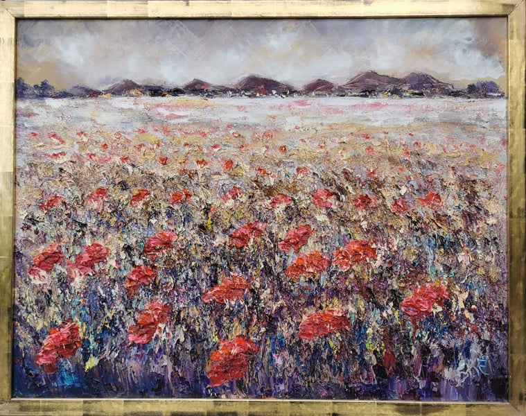 Vesna Sket, Piranski Travnik 1, 70 x 90 cm