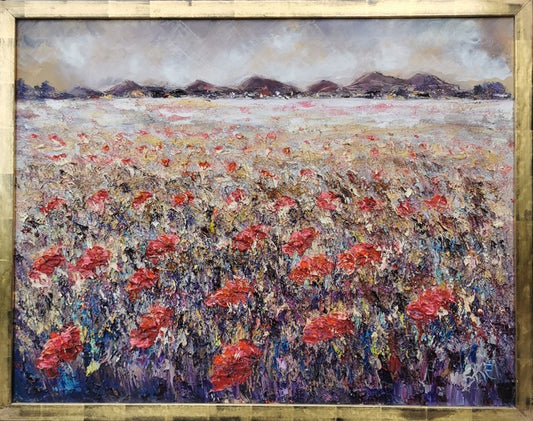 Vesna Sket, Piranski Travnik 1, 70 x 90 cm