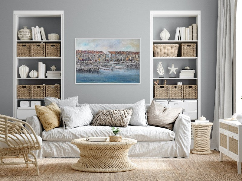 Vesna Sket, Pristan 1, 70 x 100 cm