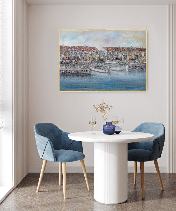 Vesna Sket, Pristan 1, 70 x 100 cm