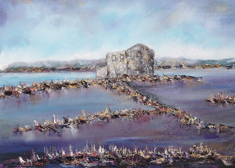 Vesna Sket, Soline 1, 70 x 100 cm
