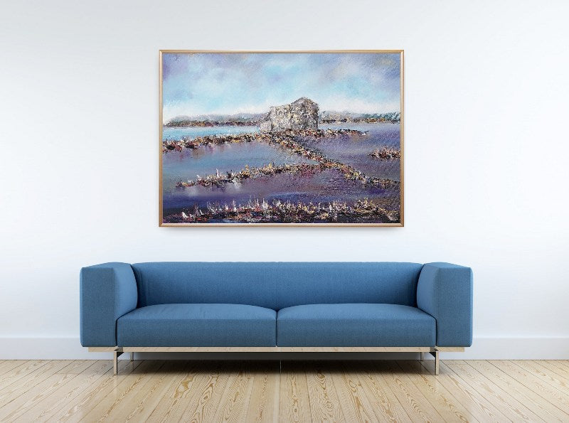 Vesna Sket, Soline 1, 70 x 100 cm