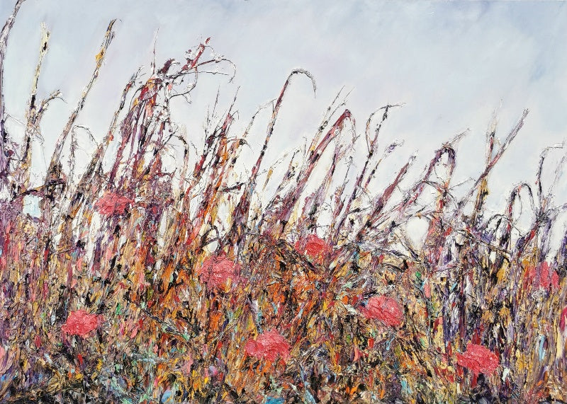 Vesna Sket, Trave 1, 100 x 140 cm