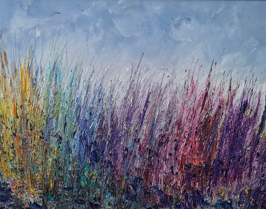 Vesna Sket, Trave 2, 70 x 90 cm