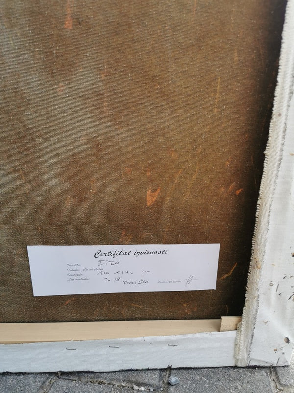 Vesna Sket, Zito 1, 100 x 140 cm