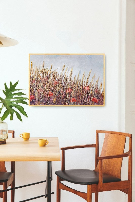 Vesna Sket, Zlato Polje 1, 70 x 100 cm